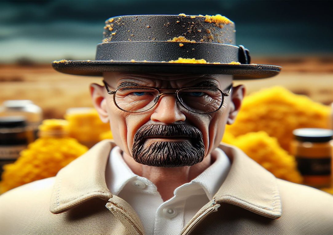 Breaking Bad Walter White  Heisenberg 1/6 Scale Figure Mars Toys