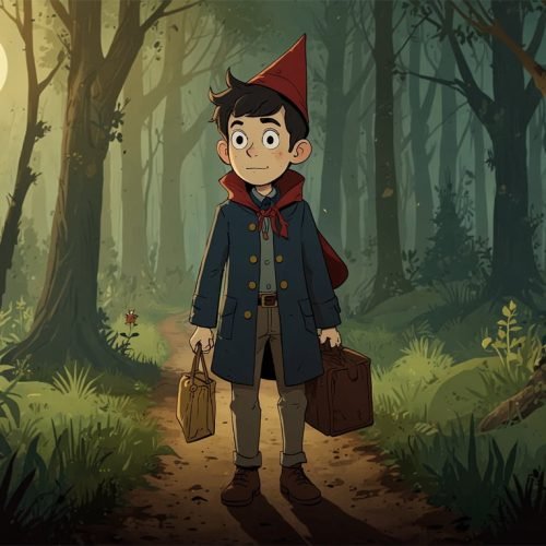 Desperate Search For The Art Of Over The Garden Wall