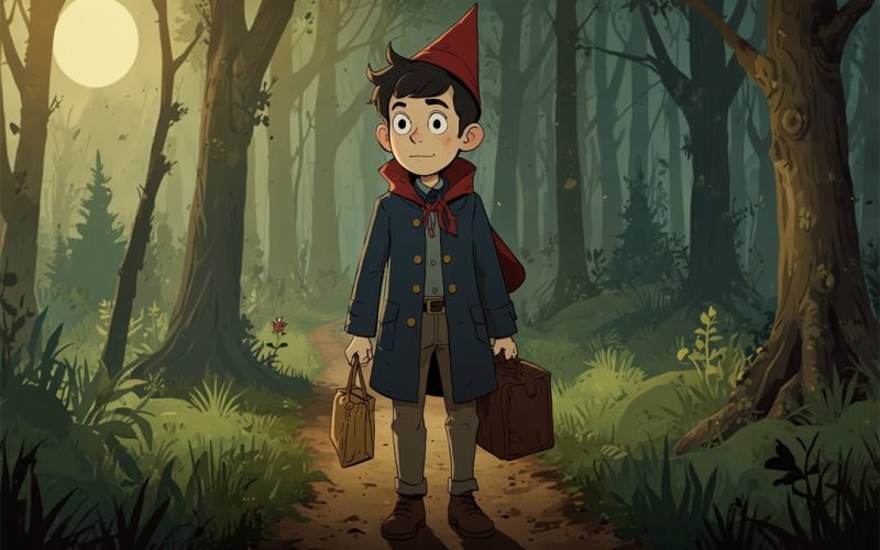 Desperate Search For The Art Of Over The Garden Wall