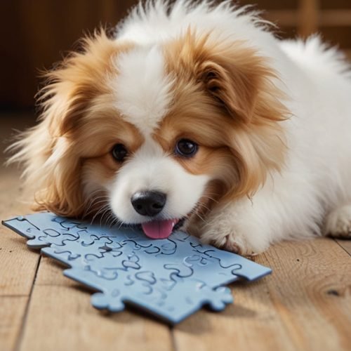 DIY doggie puzzles