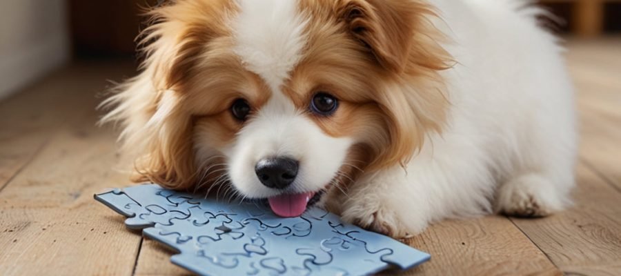 DIY doggie puzzles